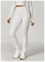 Load image into Gallery viewer, High Waist Contour Yoga Leggings Breathable Performance
