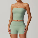 Load image into Gallery viewer, Signature 2 Piece Yoga Ensemble Nylon Plus Performance
