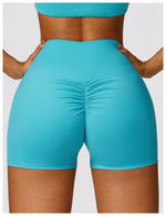 Load image into Gallery viewer, Luxurious Breathable High Waist Contour Yoga Shorts Nylon
