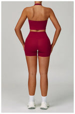 Load image into Gallery viewer, 2 Piece Contouring Sculpted Yoga Ensemble Performance
