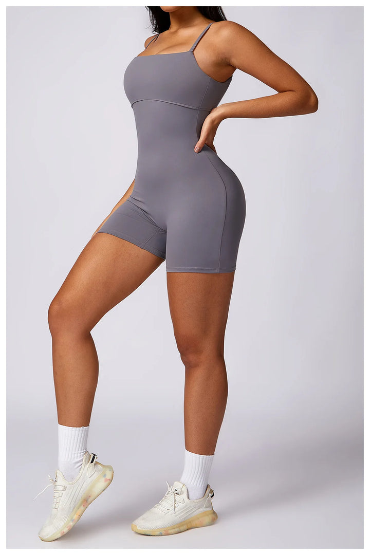 Seamless Contoured Back V Yoga Top for Performance
