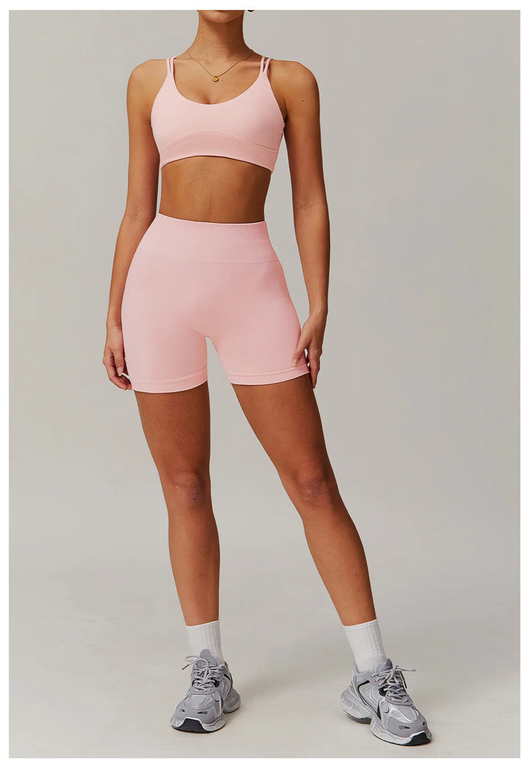 Performance Contoured Zippered Yoga Outfit Long Sleeve