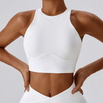 Load image into Gallery viewer, Ribbed Contour Ultra Breathable Premium Sports Bra Chest Pads
