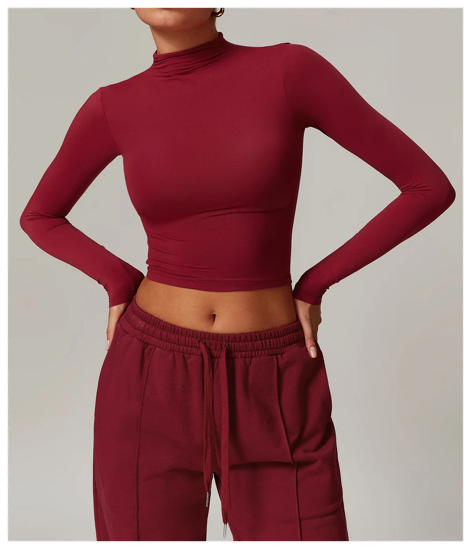 Luxurious Contoured 2 Piece Yoga Ensemble Performance