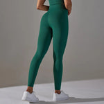 Load image into Gallery viewer, Ribbed Scrunch Contour Seamless High Waist Leggings
