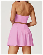 Load image into Gallery viewer, Halter Seamless Yoga Bra Vest with High Performance Fabric
