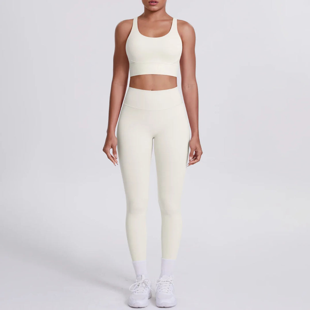 Ultra Luxe Contour Yoga Wear 2 Piece Leggings Nylon