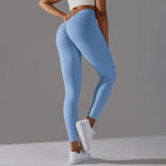 Load image into Gallery viewer, Seamless Contour High Waist Yoga Leggings Performance
