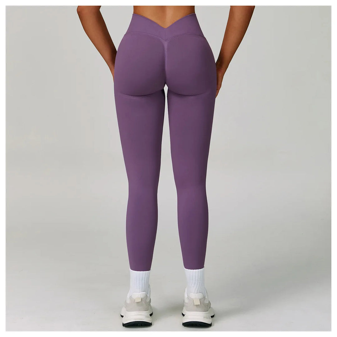 Breathable Scrunch High-Waist Yoga Leggings Seamless