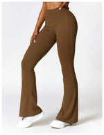 Load image into Gallery viewer, Contoured Flared Leggings With High Waist Silhouette
