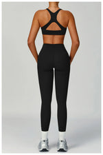 Load image into Gallery viewer, Seamless Performance Contour Yoga Set With Waist Band
