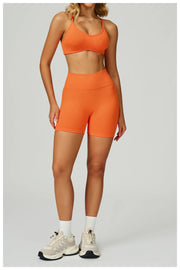 Seamless Contour 2-Piece Contemporary Yoga Set Breathable