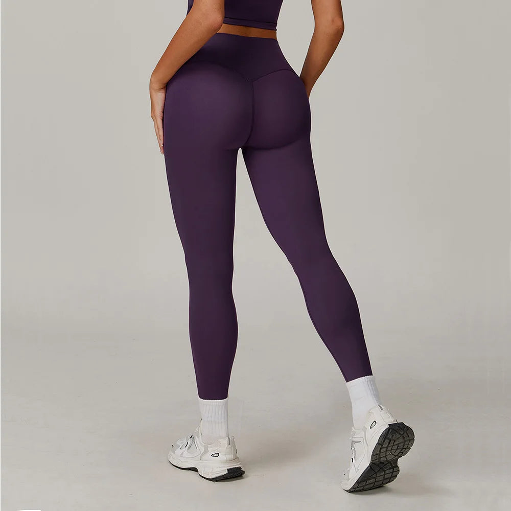 Seamless Sculpted High Waist Leggings Booty Lifting