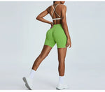 Load image into Gallery viewer, Cross Strap Seamless Yoga Bralette Premium Performance Fit
