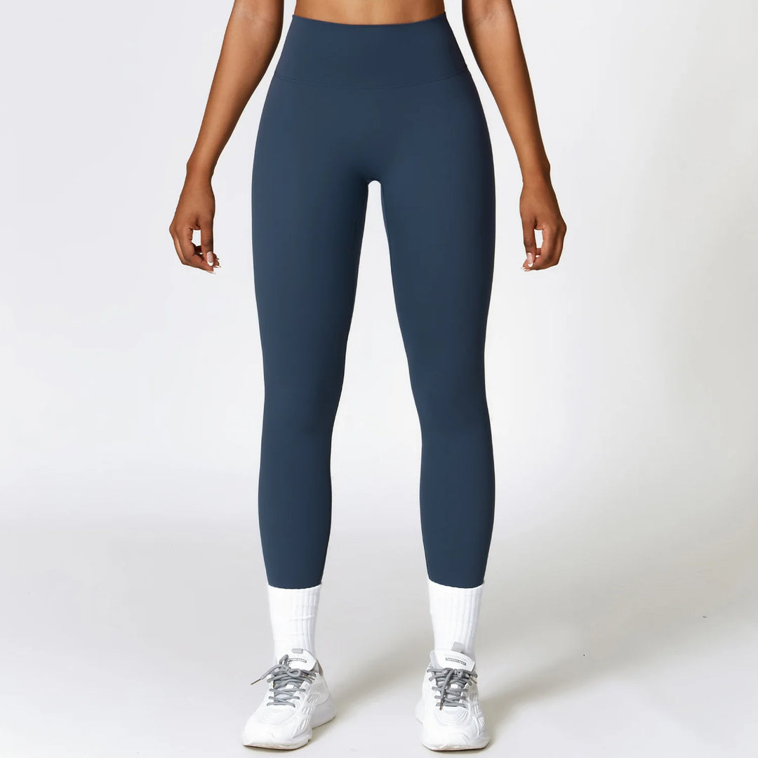 Seamless High Waist Contour Leggings For Performance
