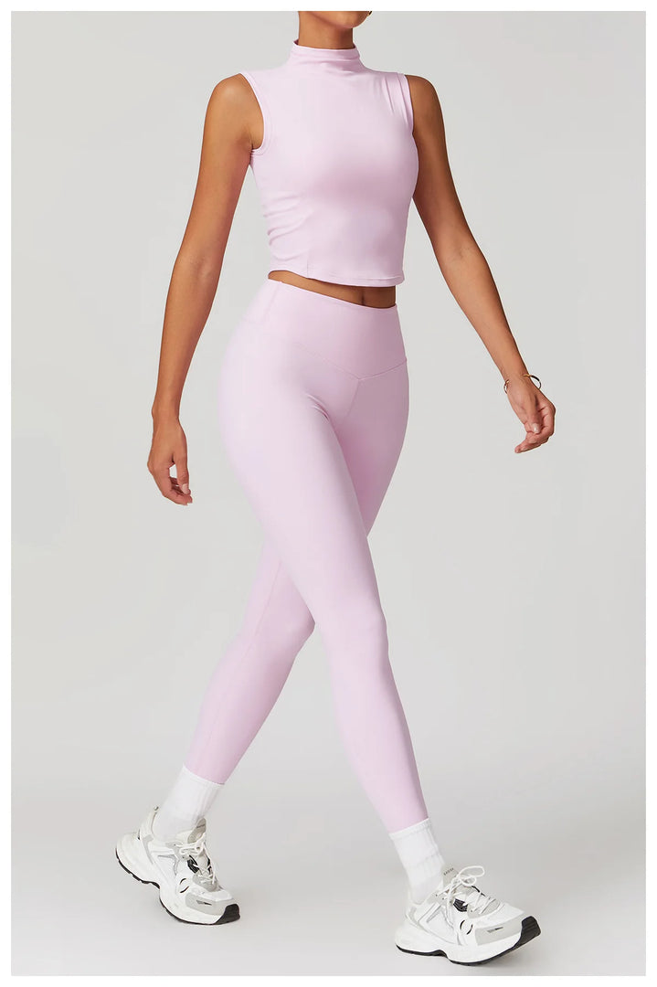Two Piece Contoured Athleisure Set