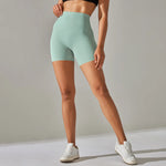 Load image into Gallery viewer, Luxurious High Waist Breathable Yoga Shorts Contour
