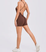 Load image into Gallery viewer, Seamless Backless Studio Lux Jumpsuit Set All Season Comfort
