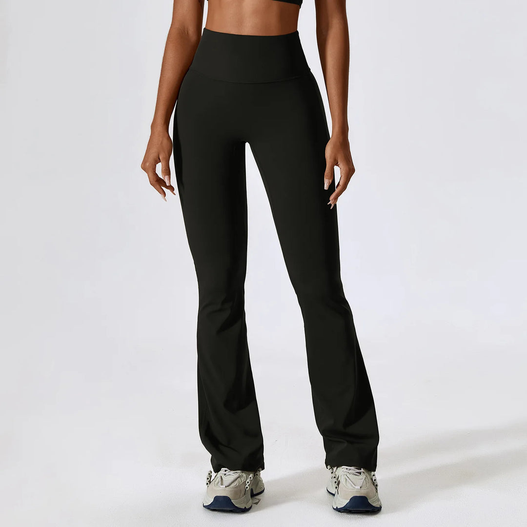 Luxuriant Contoured Breathable Leggings High Waist Knit