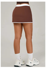 Load image into Gallery viewer, Patchwork Yoga Skirt Anti Glare Running Performance
