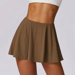 Load image into Gallery viewer, Seamless Performance Tennis Skort with Breathable Knit
