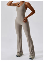 Load image into Gallery viewer, Seamless Contour Studio Jumpsuit Breathable Nylon Knit
