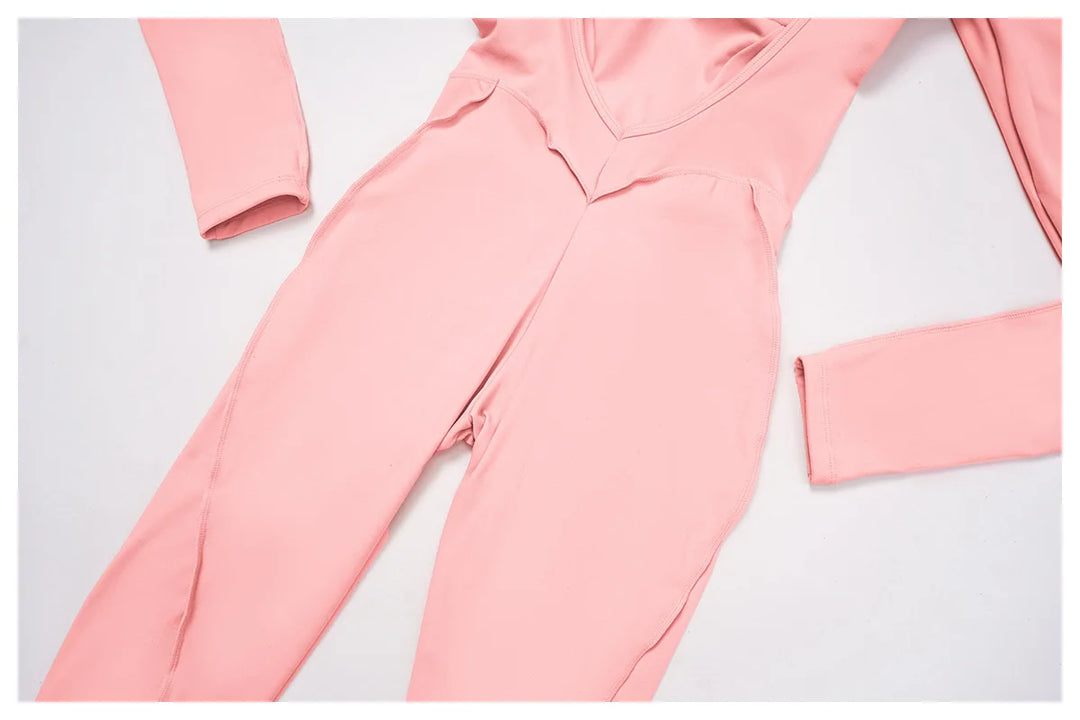 Seamless Contour Yoga Tracksuit Set Performance Wear