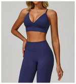 Load image into Gallery viewer, Breathable Shockproof Sports Bra With Adjustable Straps
