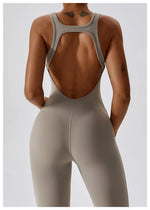 Load image into Gallery viewer, Seamless Contour Studio Jumpsuit Breathable Nylon Knit
