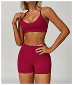 Load image into Gallery viewer, Two Piece Yoga Contour Signature Performance Activewear Set
