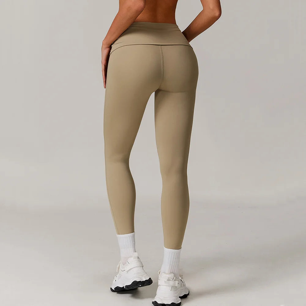 High Waist Contour Performance Leggings With Support