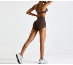 Load image into Gallery viewer, Seamless Back Contour Sport Bra Moisture-Wicking Quick-Dry
