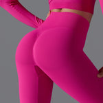 Load image into Gallery viewer, Seamless High Waist Yoga Leggings Performance Comfort

