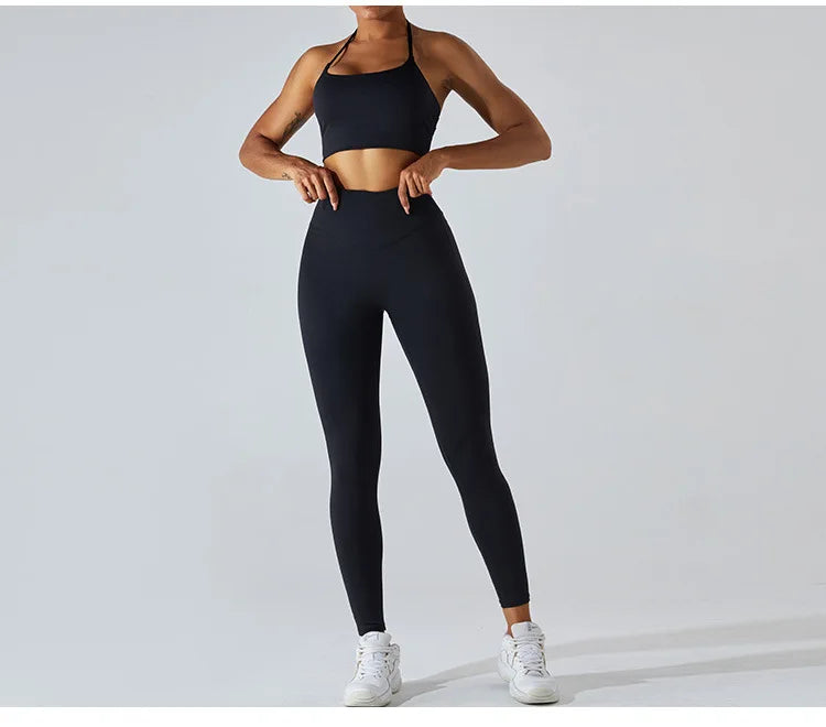 Cross Back Strappy Seamless Bralette Soft Nylon Spandex