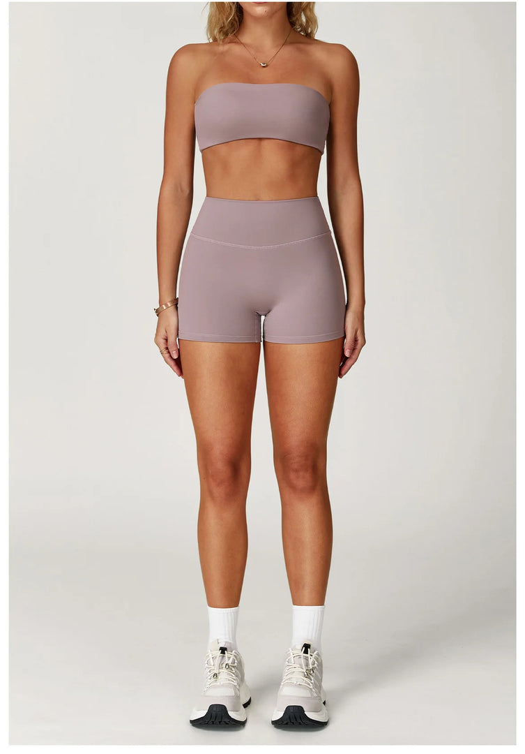 Contoured 2 Piece Yoga Set Breathable Essentials Plus