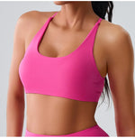 Load image into Gallery viewer, Cross Back Premium Contour Seamless Compression Bra
