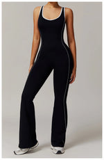 Load image into Gallery viewer, Sculpted Seamless Performance Jumpsuit With Front Zip

