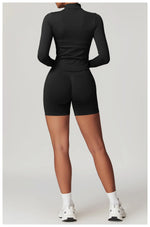 Load image into Gallery viewer, Seamless Contour Performance Fabric Two Piece Yoga Set
