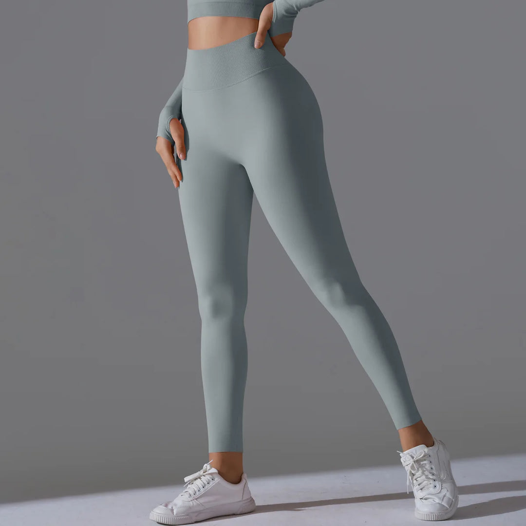 Seamless High Waist Yoga Leggings Performance Comfort