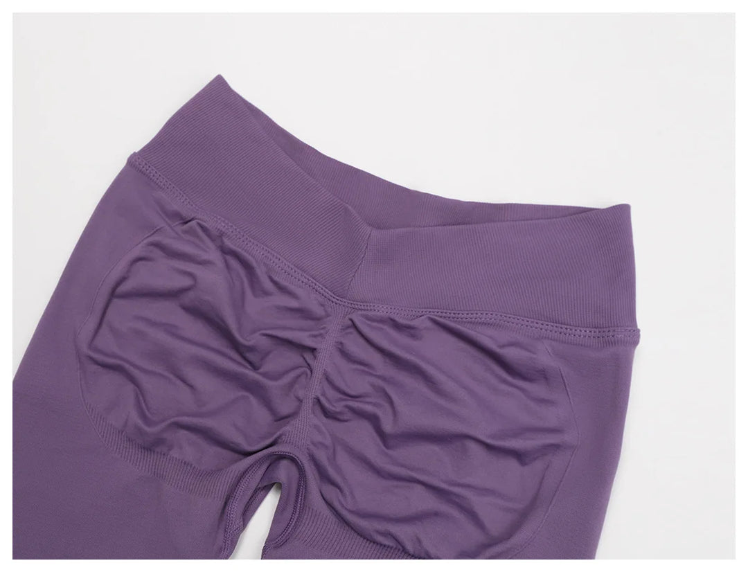 Breathable Scrunch High-Waist Yoga Leggings Seamless