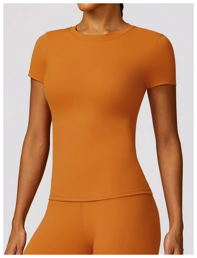 Contour Yoga Crop Top Seamless Performance Wear Edition