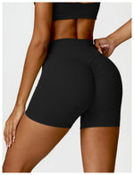Load image into Gallery viewer, Luxurious Breathable High Waist Contour Yoga Shorts Nylon
