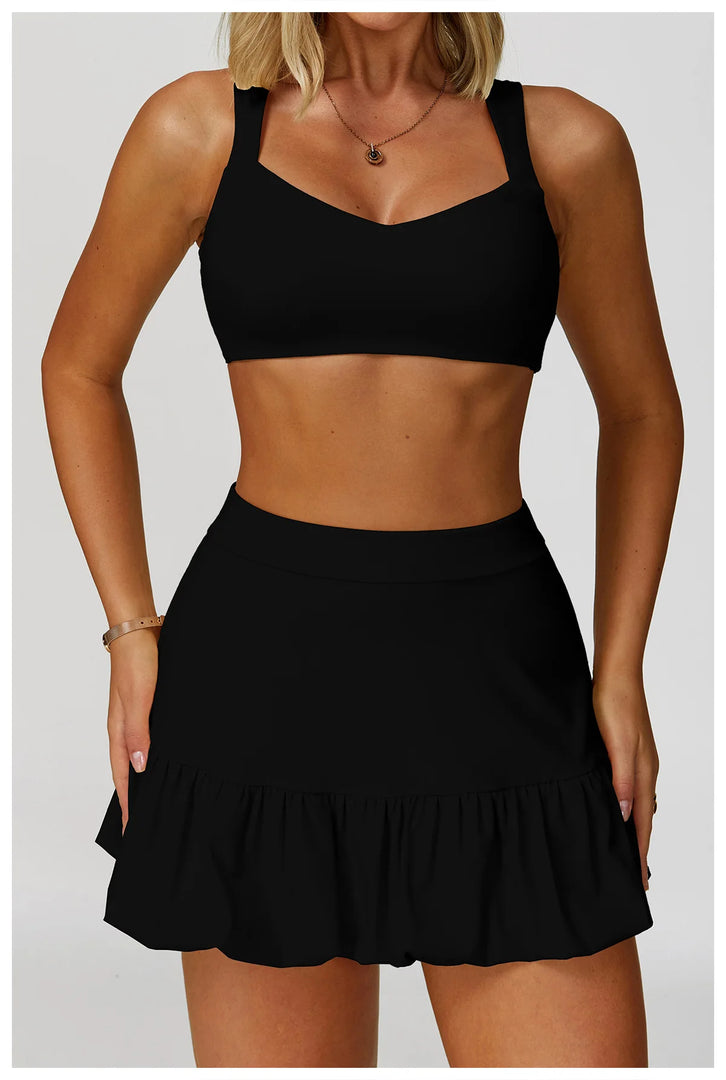 Luxe Contour Knit 2-Piece Set for Sculpted Silhouette