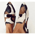 Load image into Gallery viewer, Women's Animal Print Loafers Casual Flat Style

