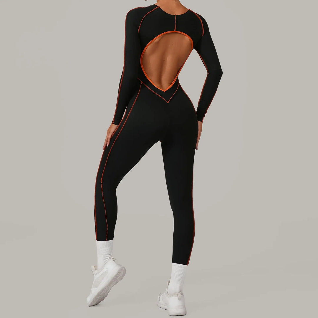 Premium Knit Tracksuit Jumpsuit With Light Weight Nylon