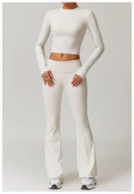 Load image into Gallery viewer, Signature 2 Piece Yoga Ensemble Nylon Plus Performance
