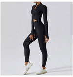 Load image into Gallery viewer, Three Piece Contoured Yoga Set Athleisure Signature
