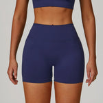 Load image into Gallery viewer, Premium Breathable High Waist Contoured Scrunch Shorts Nylon
