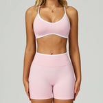 Load image into Gallery viewer, Seamless Contour Two Piece Yoga Set Luxe Performance Wear
