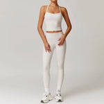 Load image into Gallery viewer, Signature 2 Piece Yoga Ensemble Nylon Plus Performance
